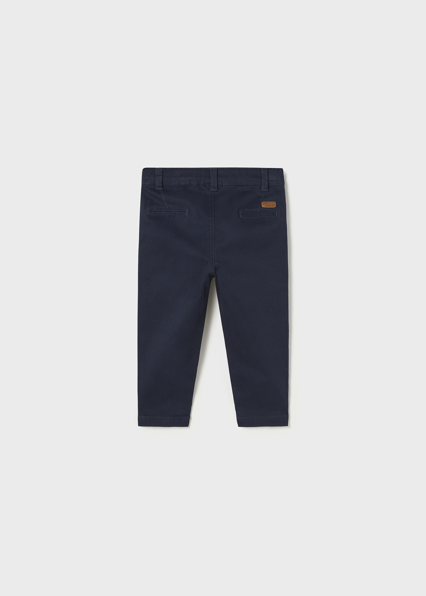Calça chino piqué para bebê