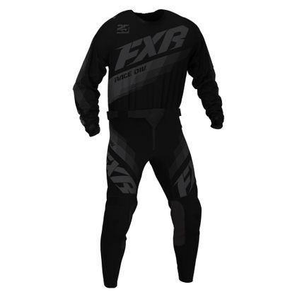 Maillot cross FXR CLUTCH BLACK OPS 2021 - Noir