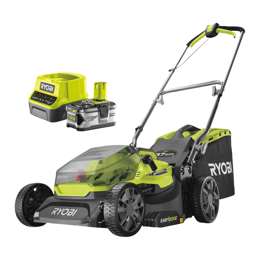 Batteridrevet gressklipper 37 cm 18 V 4,0 Ah