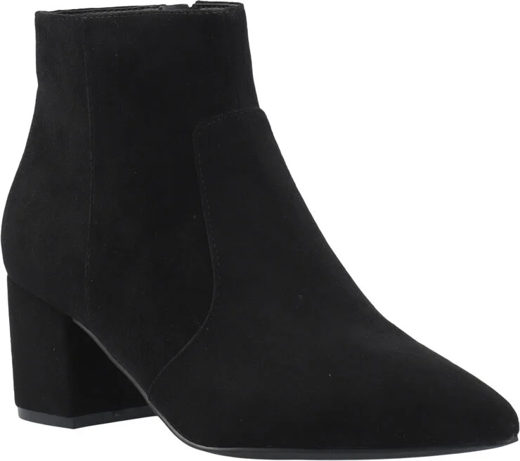 Bianco BIADEVIVED Ankle Boot Faux Suede Black