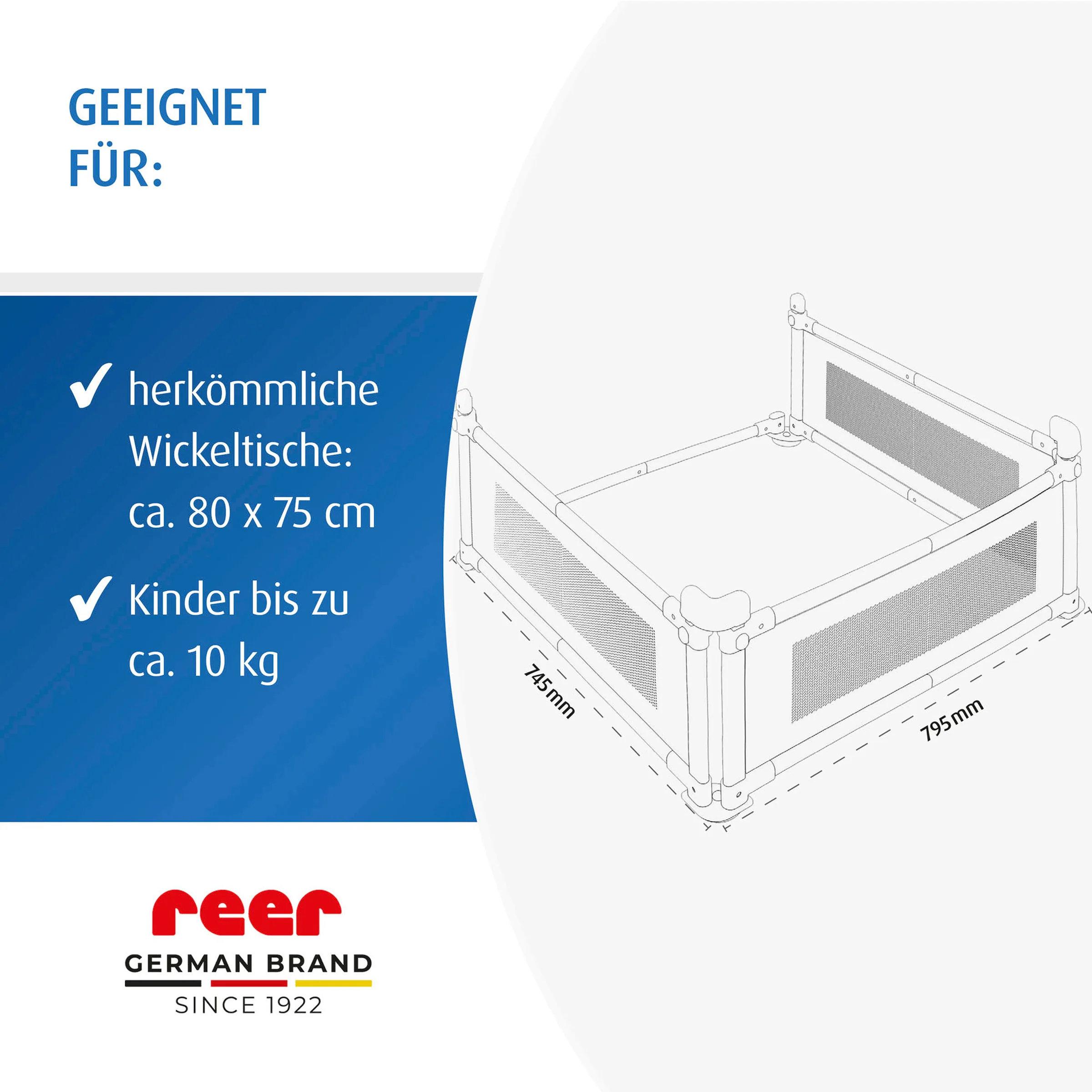 reer Wickeltischsicherung