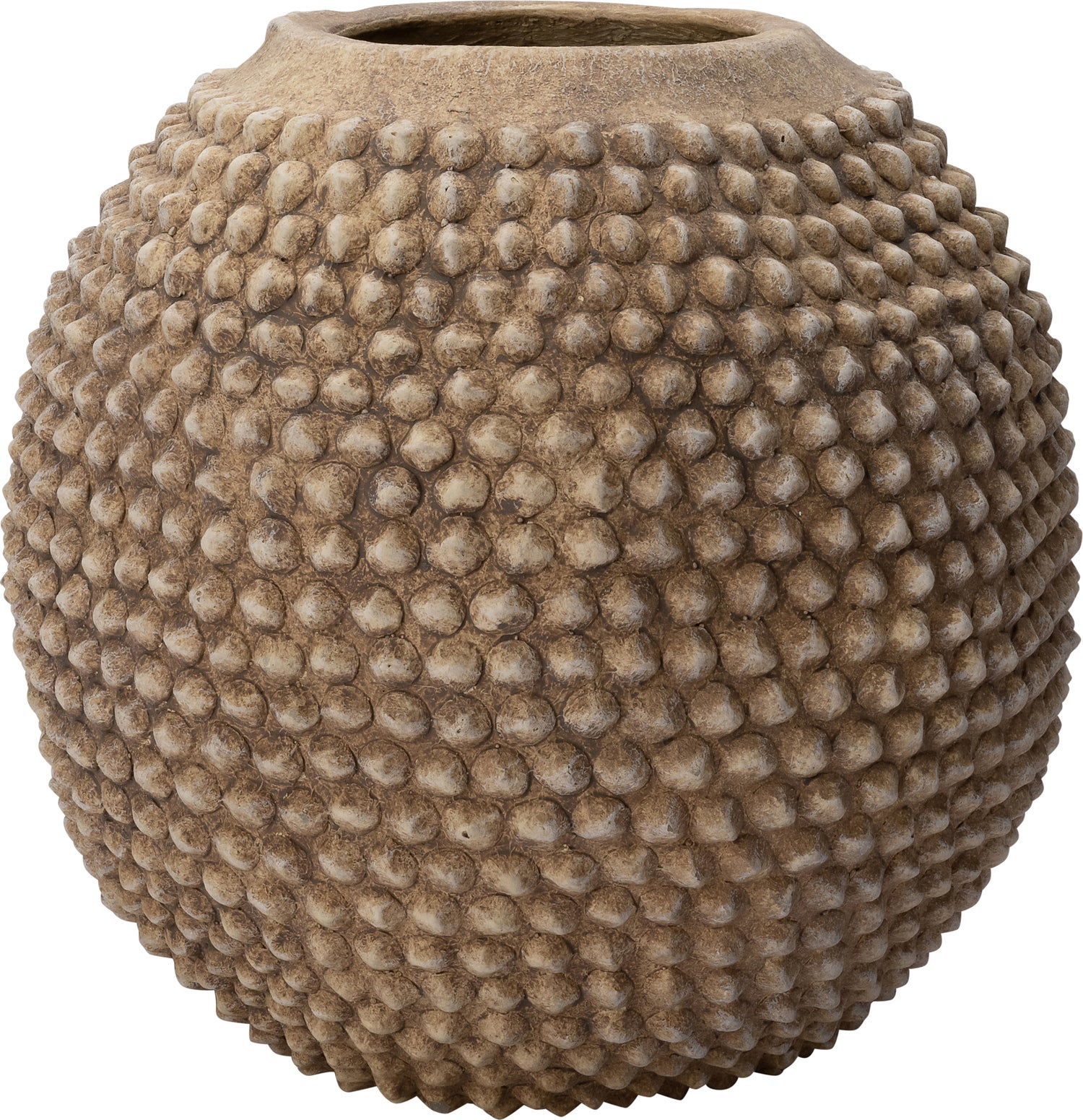 Intratuin bloempot Ellef bruin D 38,5 H 36,5 cm
