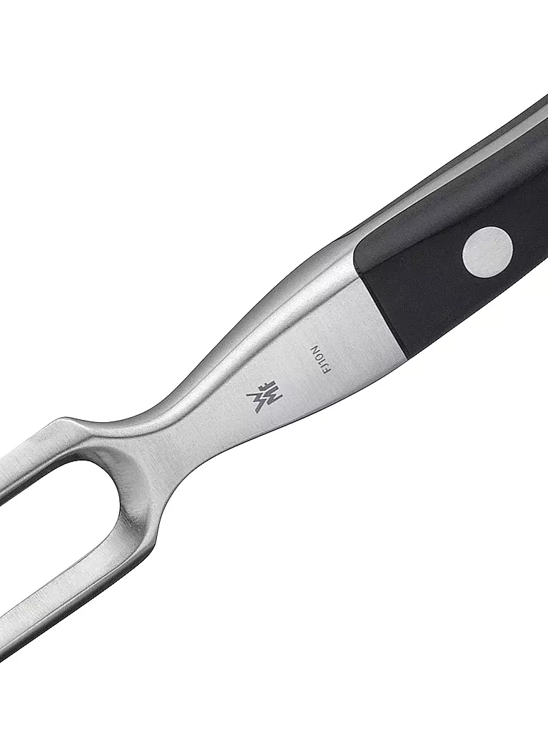 WMF Fleischgabel SPITZENKLASSE PLUS 12cm Cromargan Schwarz schwarz