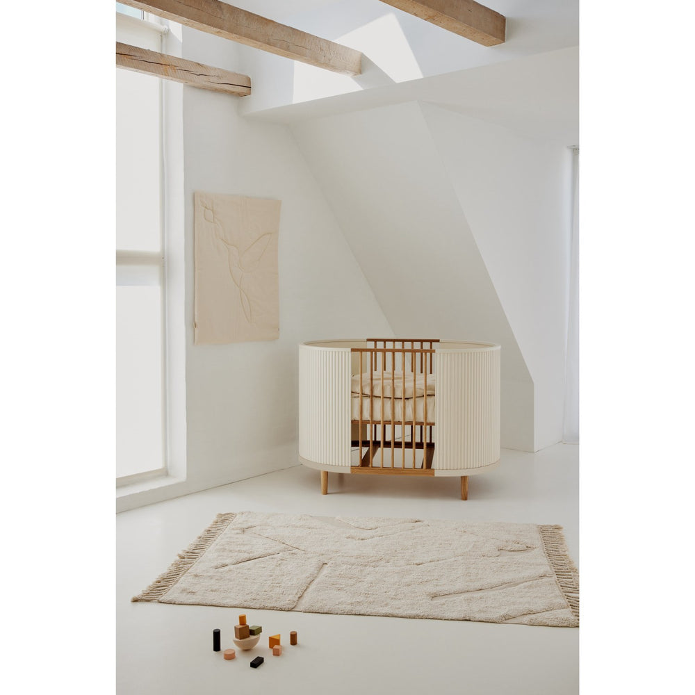 Køb KAS Kopenhagen Cream Oak Kai Baby Cot