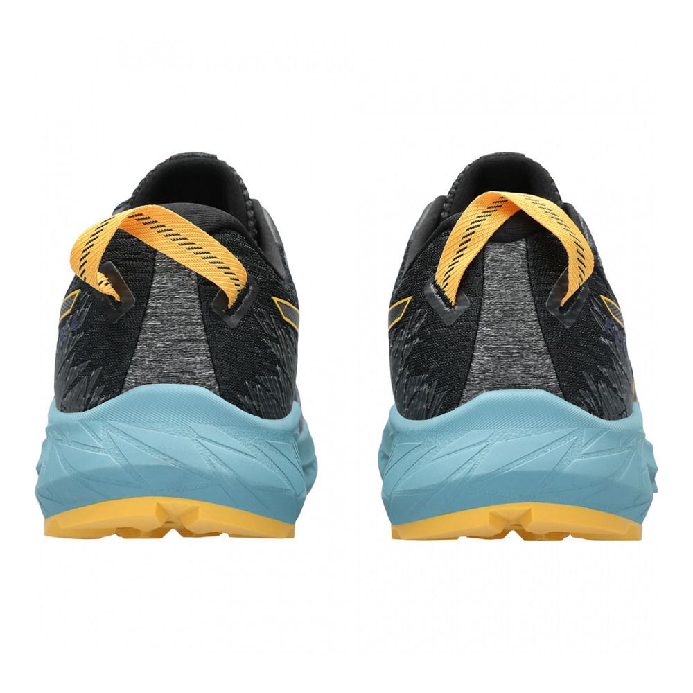 Asics FUJI LITE 4 - Chaussures trail Homme black/honey