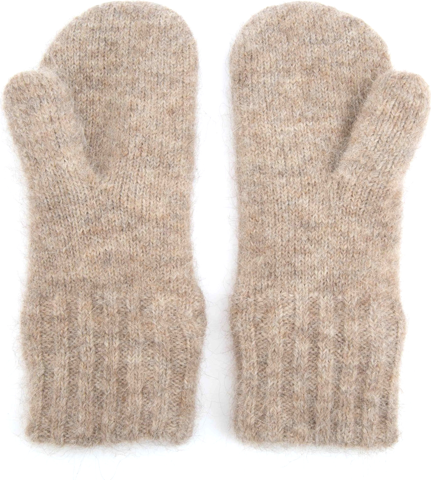 Raulandtind Strikkede Votter Dame Latte