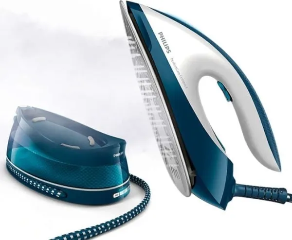 Philips PerfectCare Compact GC7844 - Dampstrygejern med automatisk afbrydelse - såleplade: SteamGlide - 2400 W