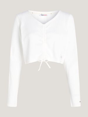 Camiseta de manga comprida Essential Waffle para relaxar