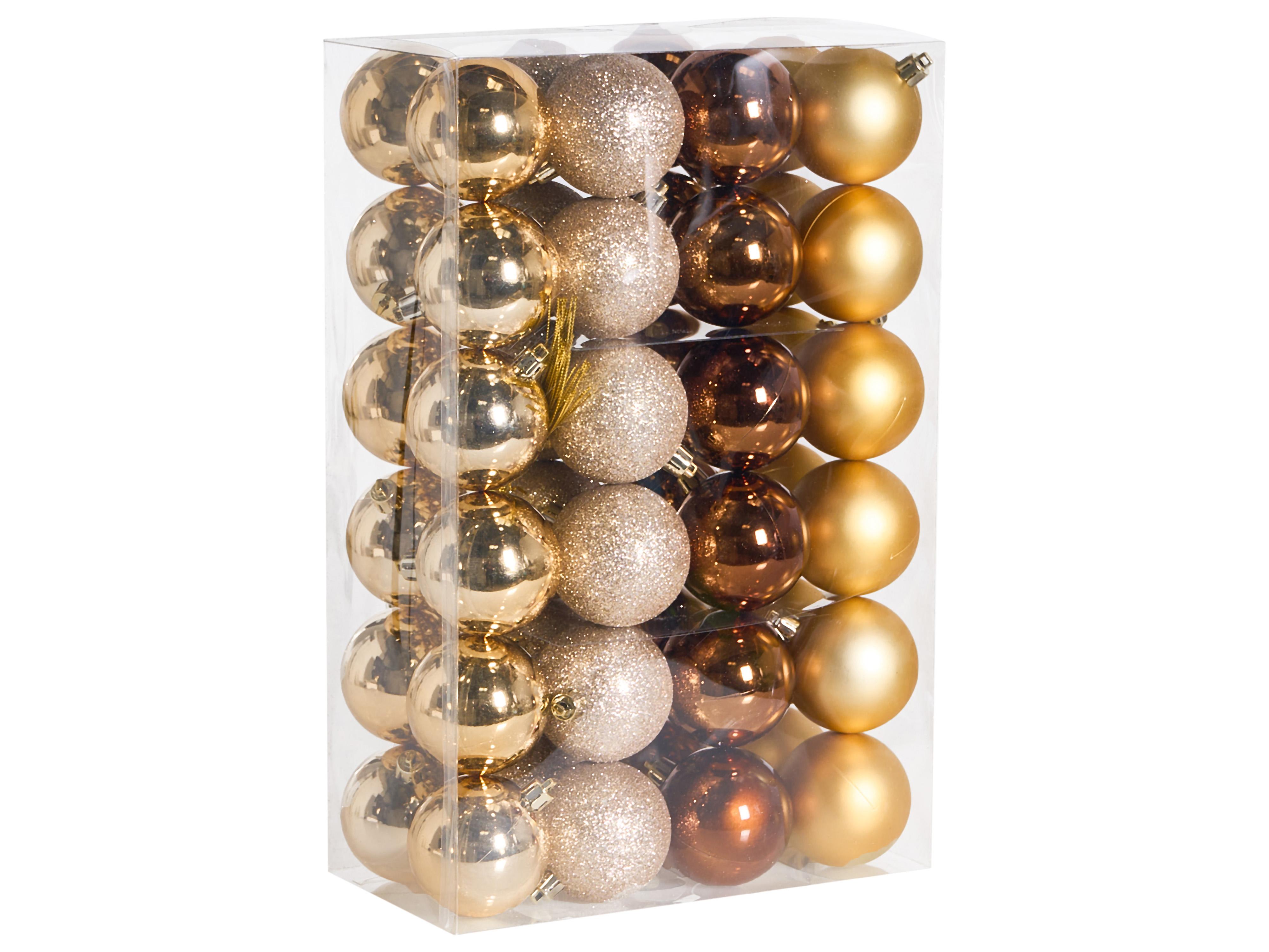 Set van 48 kerstballen KOLIMA Goud