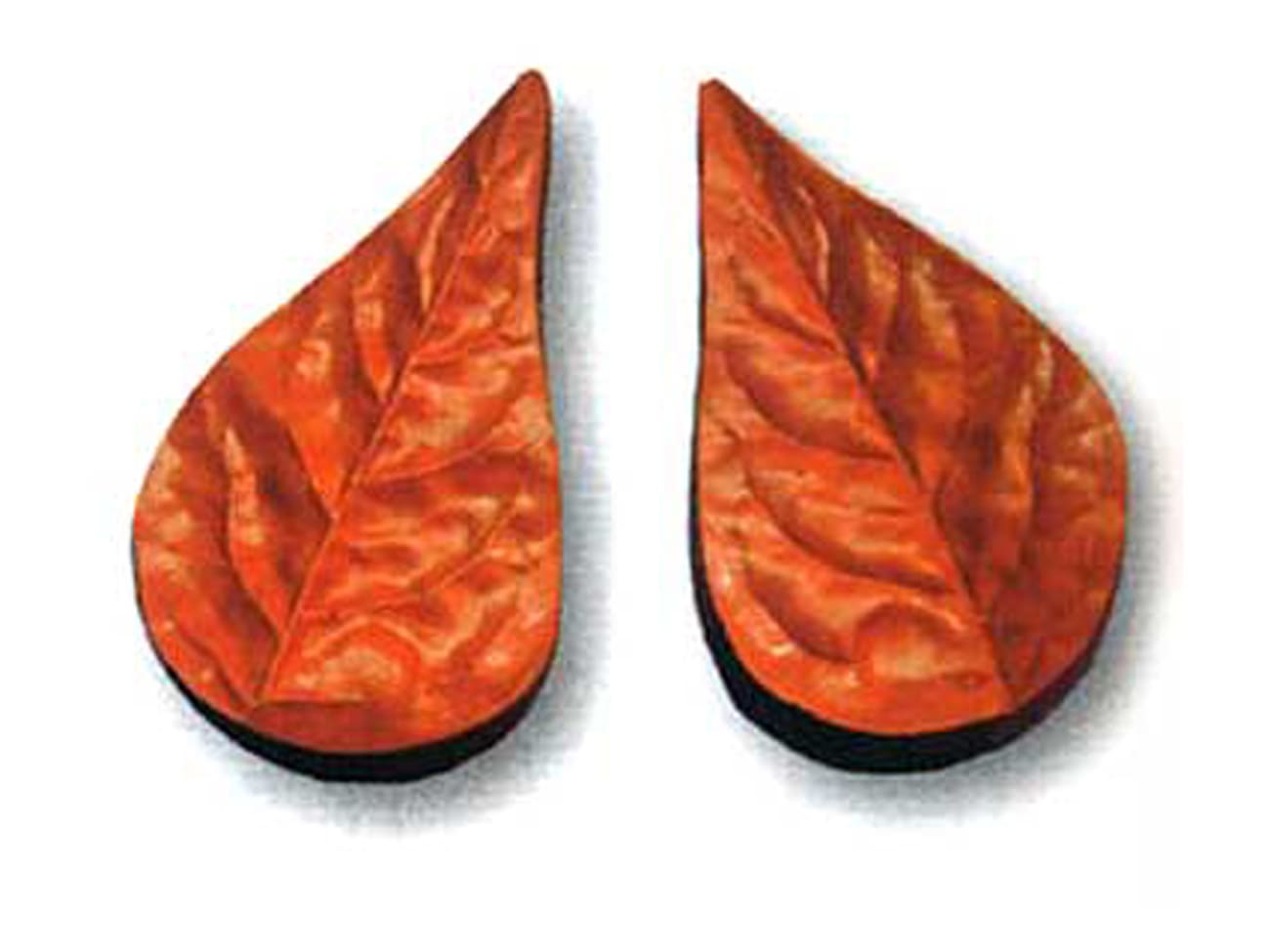 Empreinte silicone feuille lierre - Déco Relief
