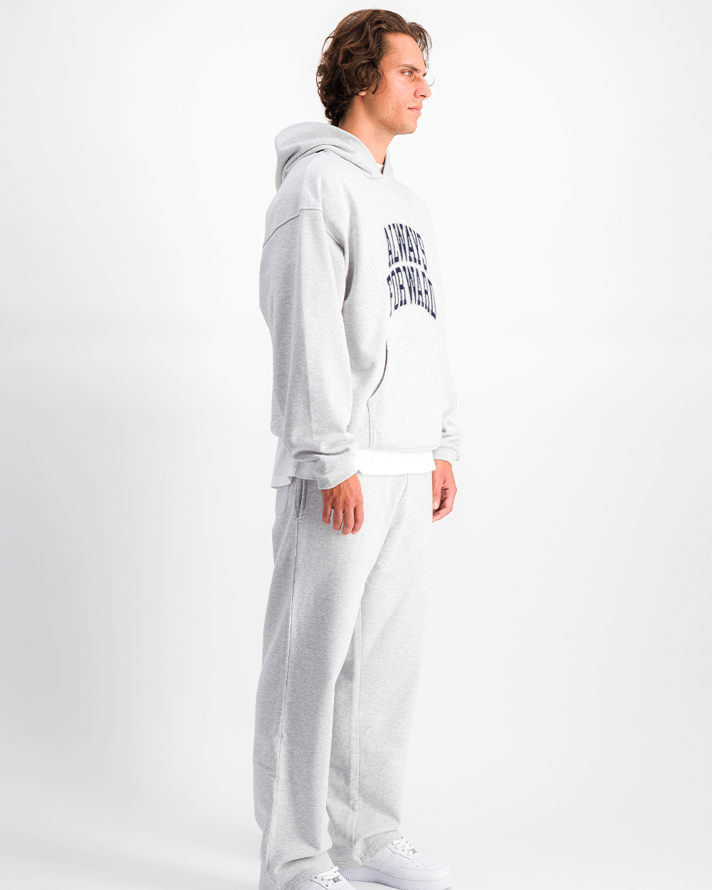 Always Forward Hoodie Grey - 48h Delivery