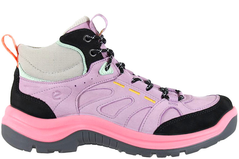 ECCO OFFROAD W VANDRESTØVLE I LAVENDEL NUBUCK