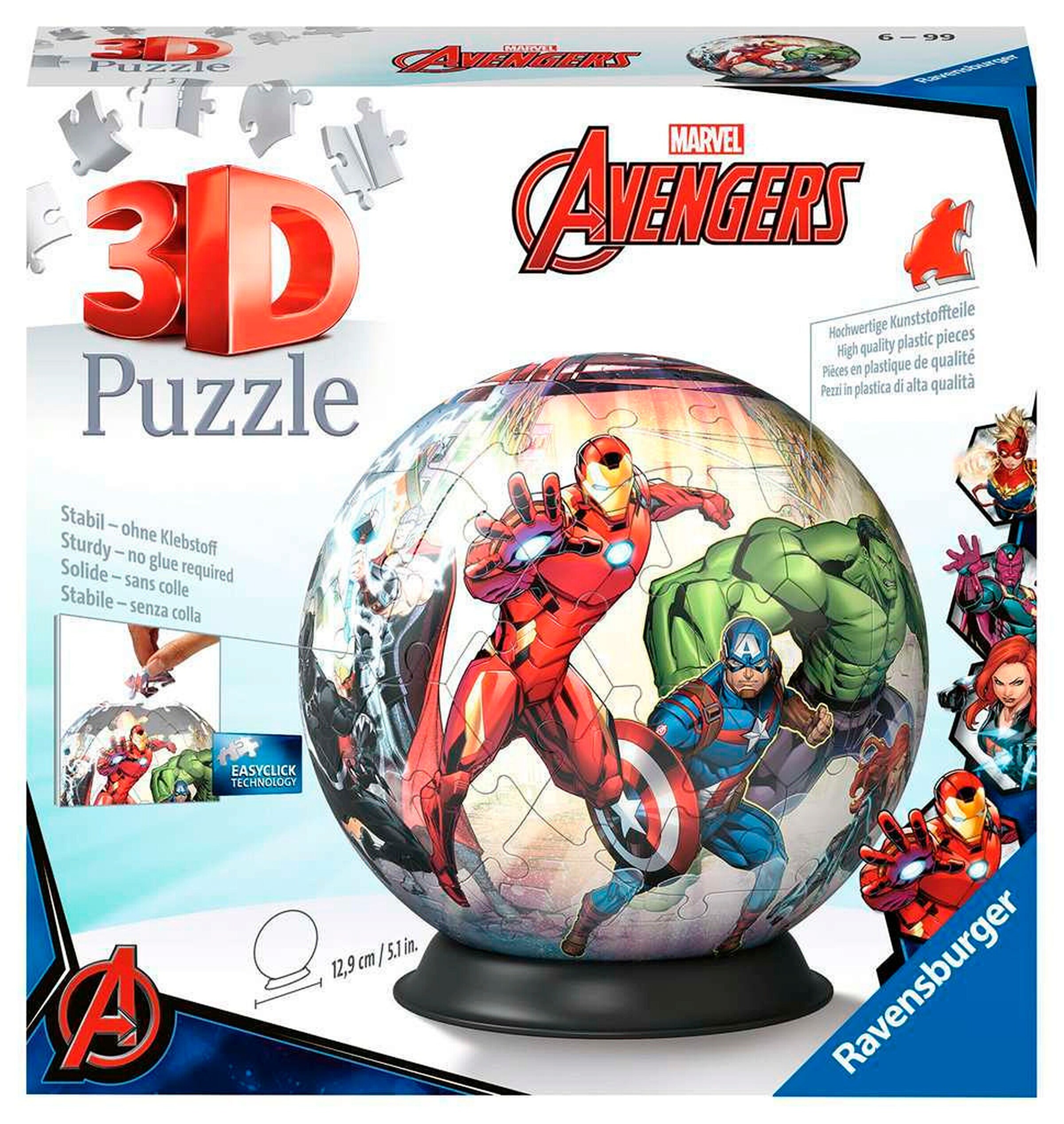 Ravensburger Puzzle-Ball Marvel Avengers