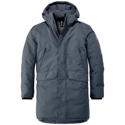 Herren-Winterparka, Mittelblau