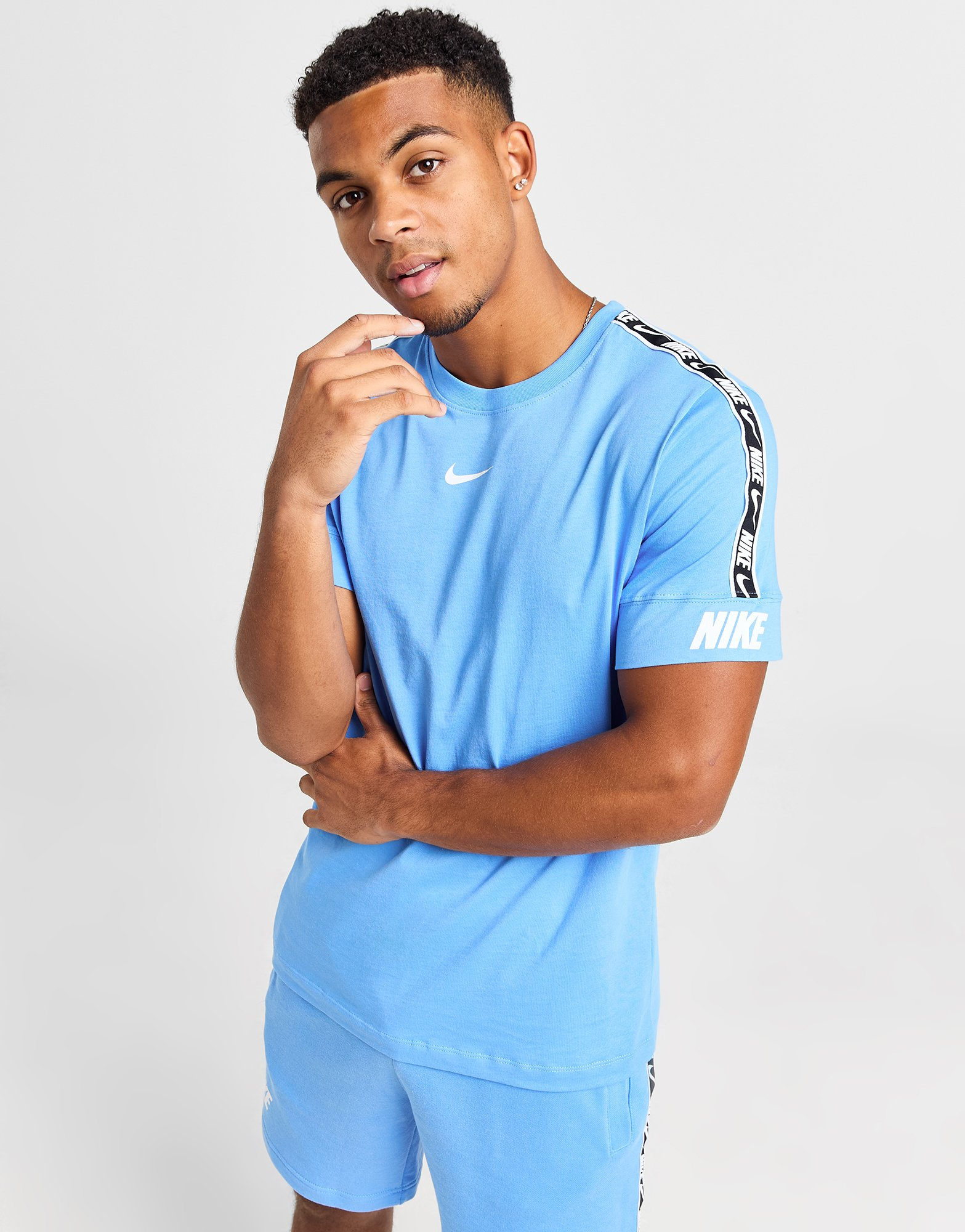 Nike T-shirt Repeat Tape Homme