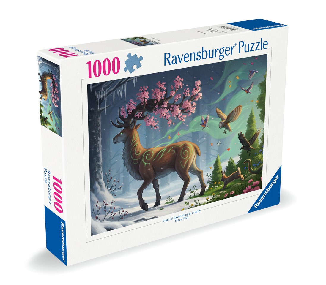 Ravensburger - Puslespil Spring Deer 1000 brikker