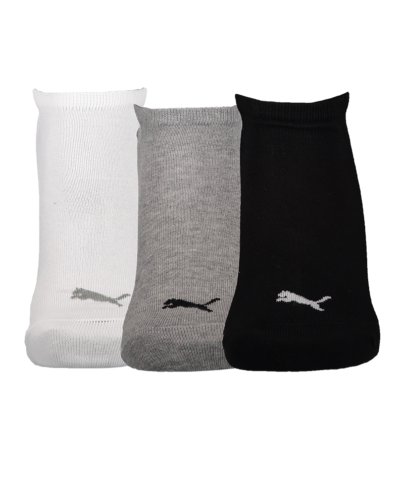 PUMA Unisex Sneaker Plain 3er Pack Socken F882