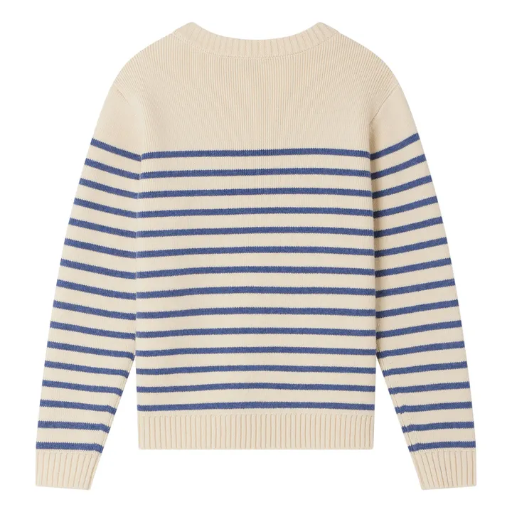 Bonpoint Pull Marinière Crofton Laine | Bleu marine