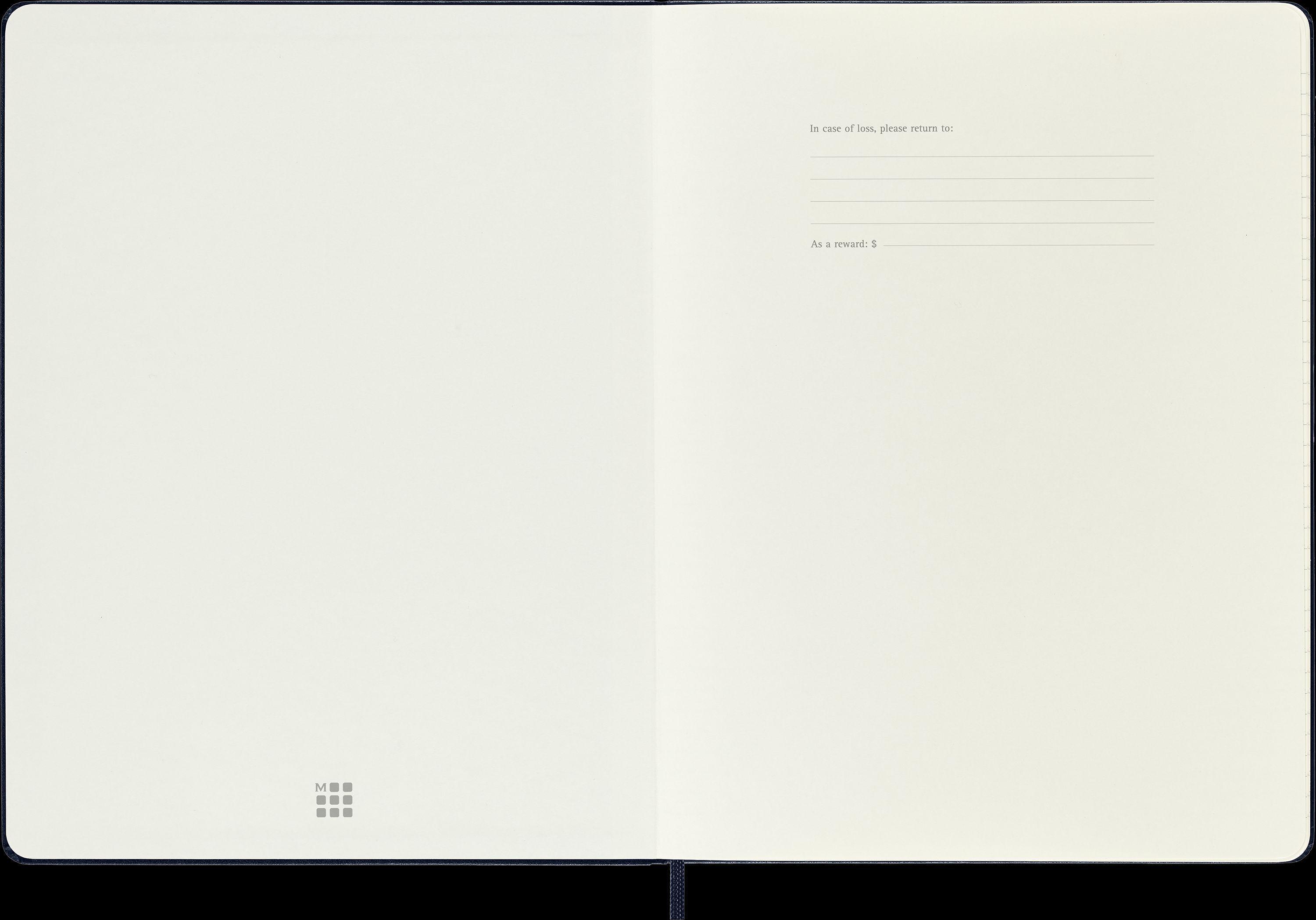 Moleskine 12 Monate Wochen Notizkalender 2025, XL