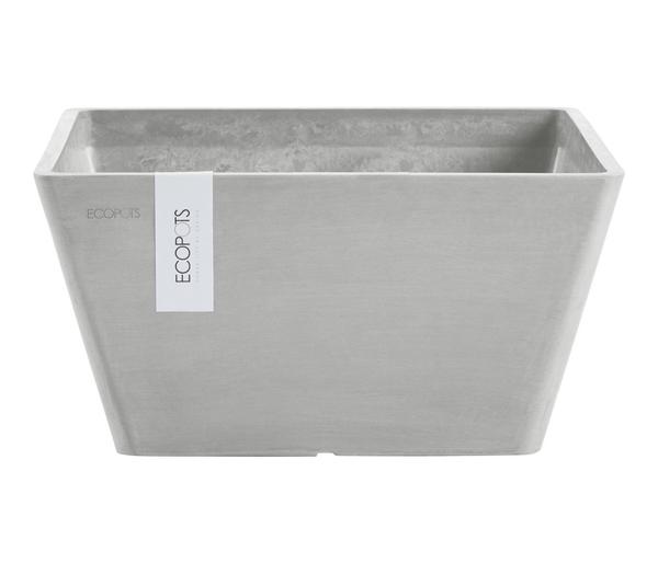 Ecopots Kunststoff-Topf Berlin, quadratisch