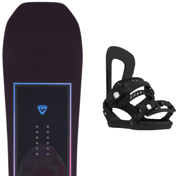 Pack snowboard ROSSIGNOL JIBSAW + Fix