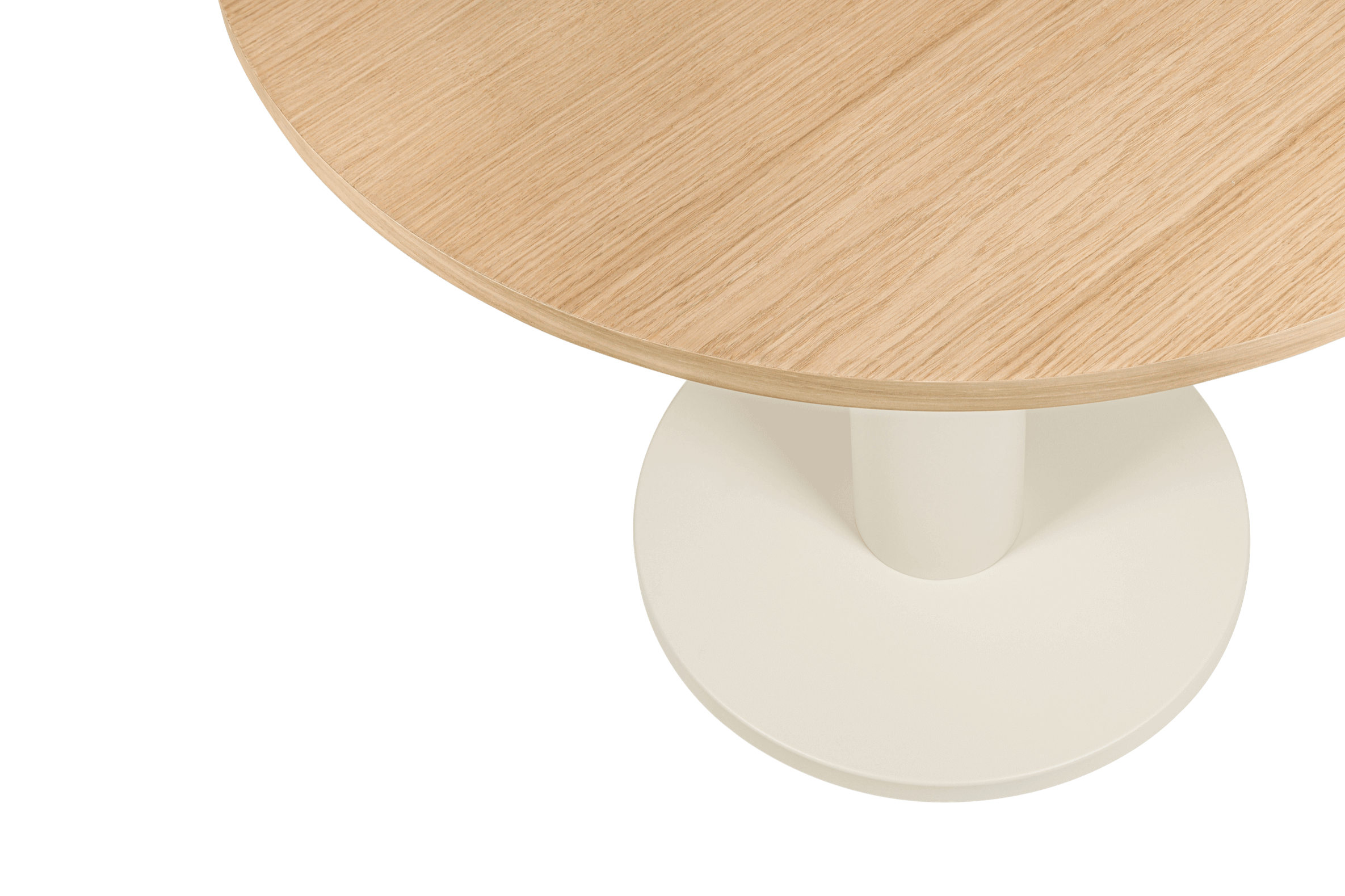 noo.ma SOOL Cafétafel - Oak & Piazza Beige