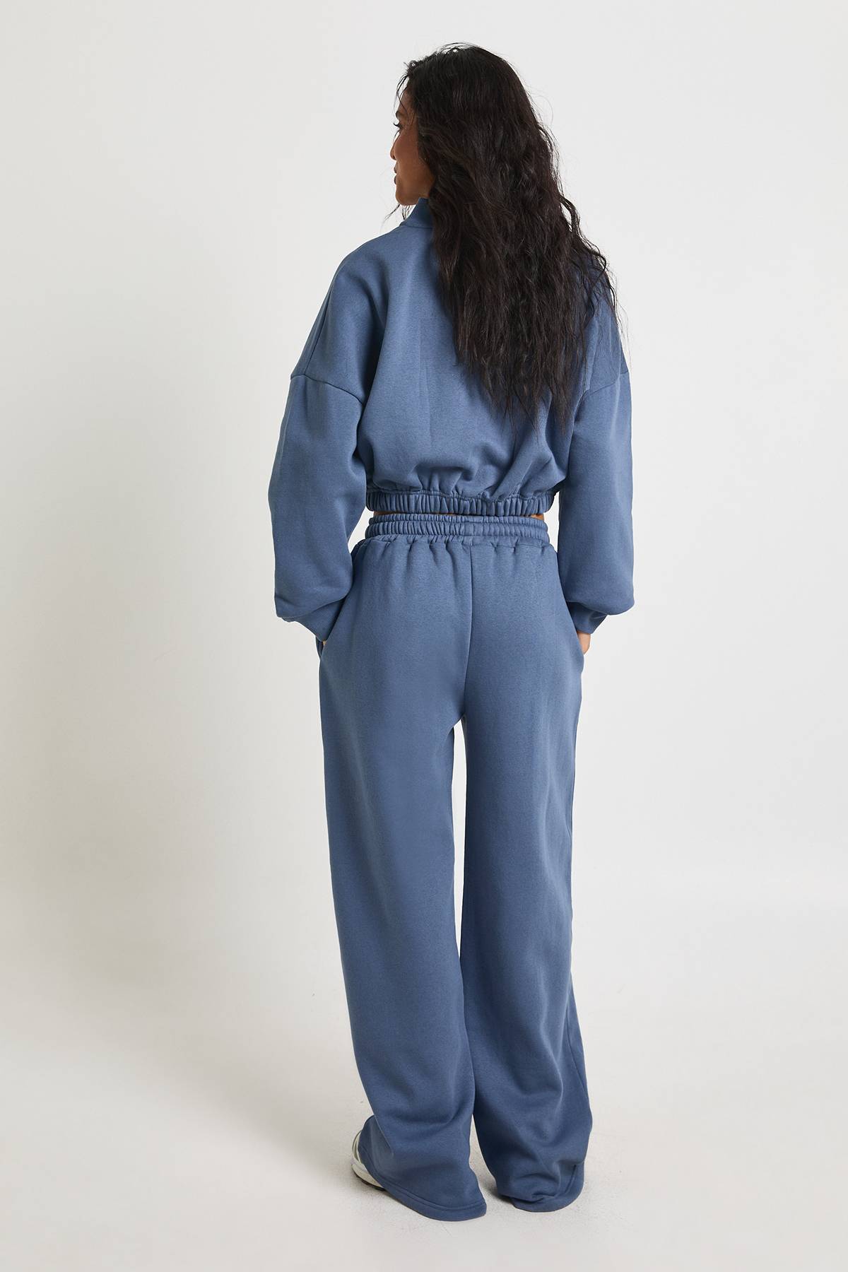 boohoo Survêtement Bomber Zippé Jambes Droites