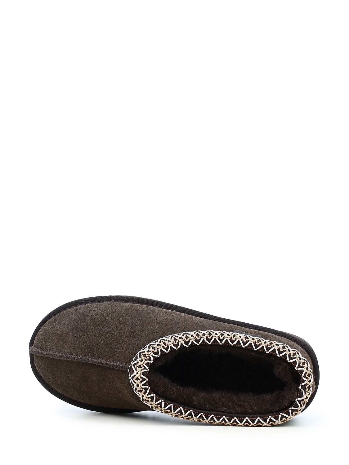 CPH Comfort Brown Suede Wool Slippers