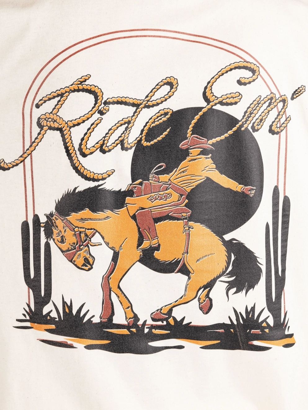 Blue Tomato Ride Em T-Shirt natural raw