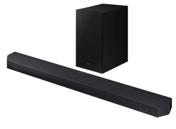 Samsung HW-Q600C - Q-Series - lydbarsystem - til hjemmebiograf - 3.1.2-kanal - trådløs - Bluetooth - 360 Watt (Total) - sort