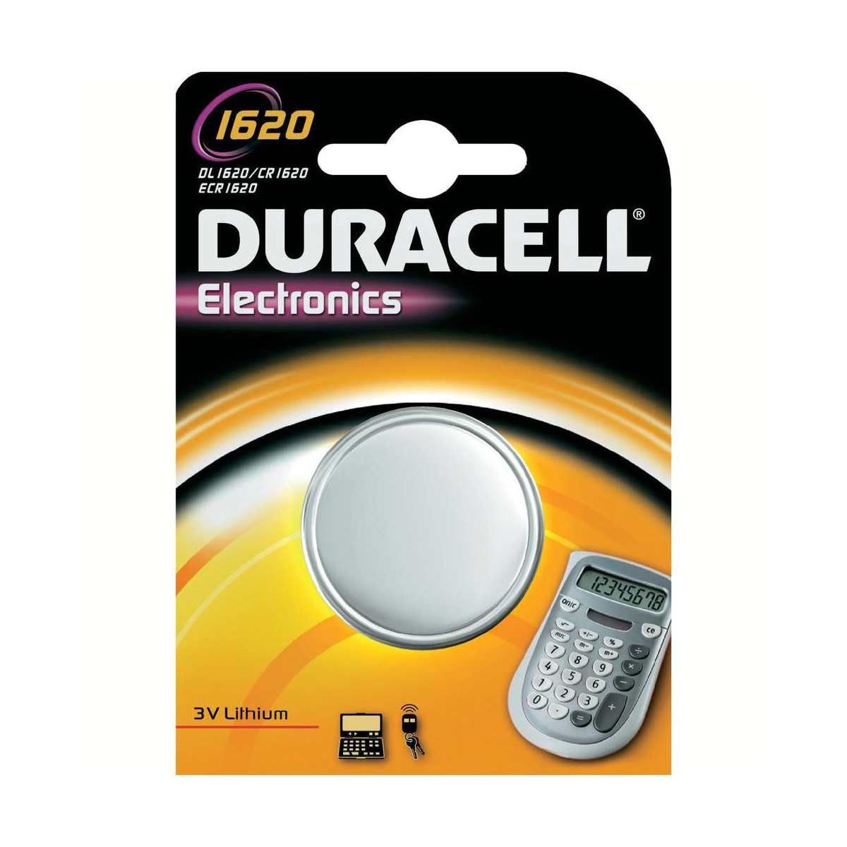 Duracell batteri CR1620