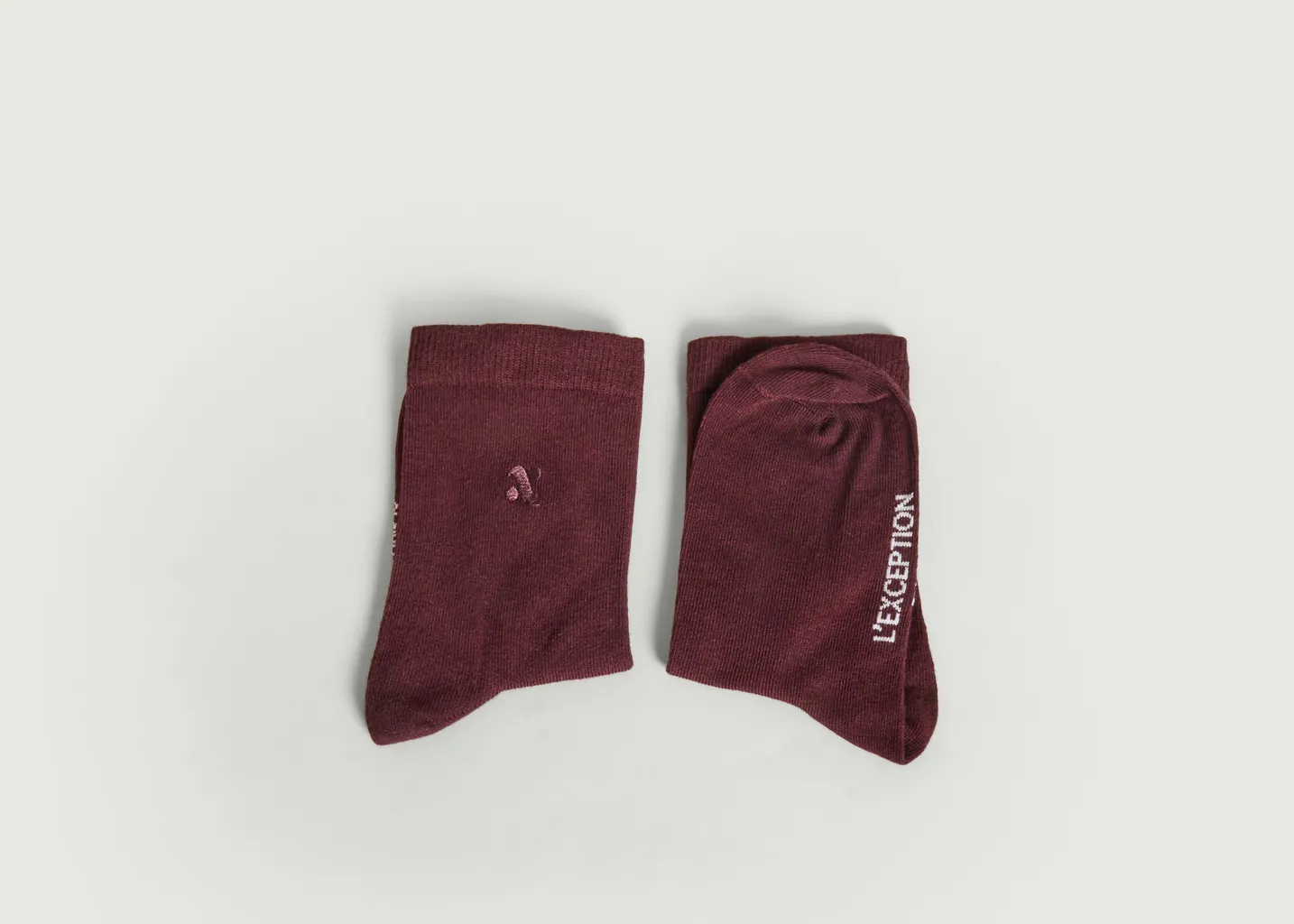 Chaussettes brodées MIF L'Exception Paris