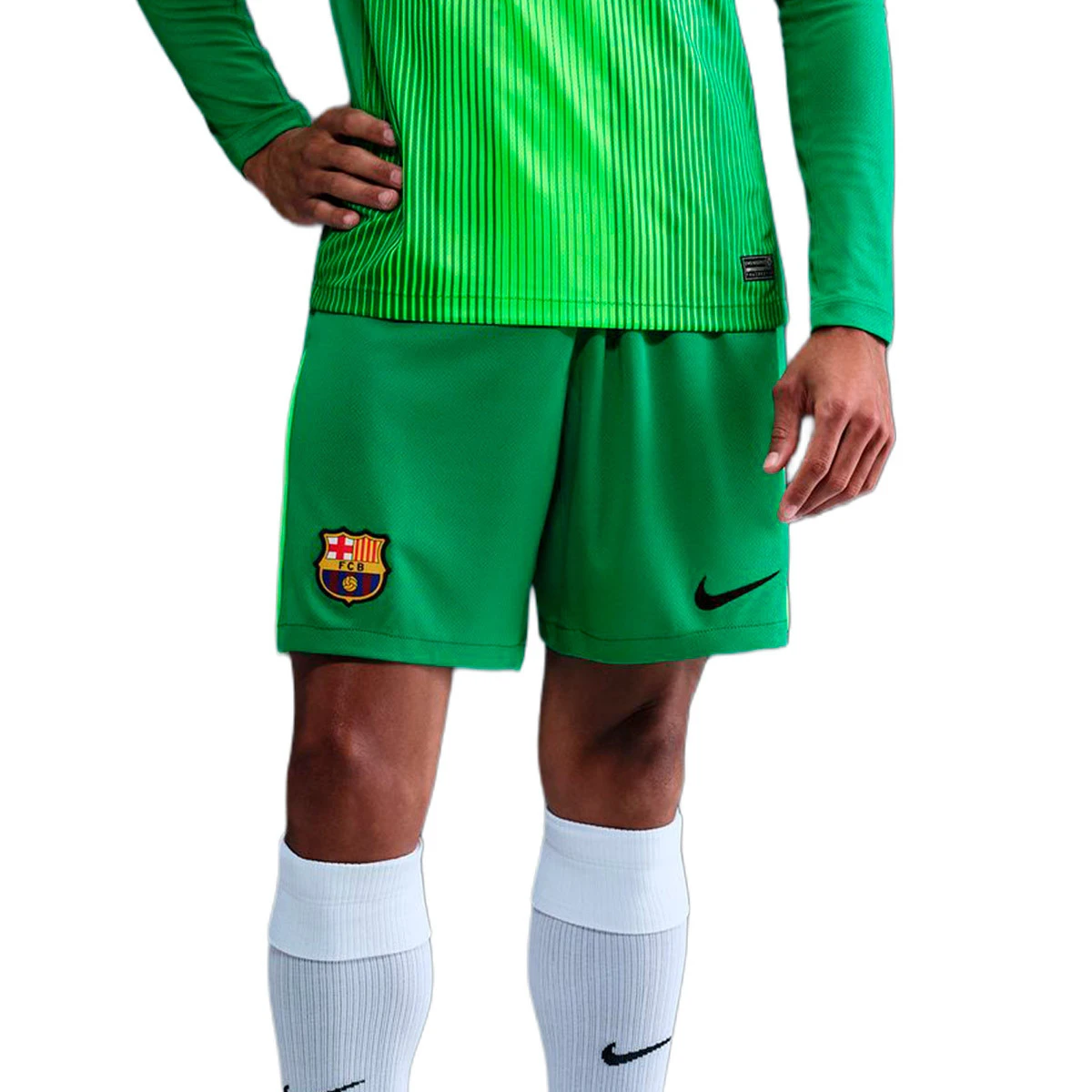 Calções Nike FC Barcelona Primeiro Equipamento Guarda-redes 2025-2026