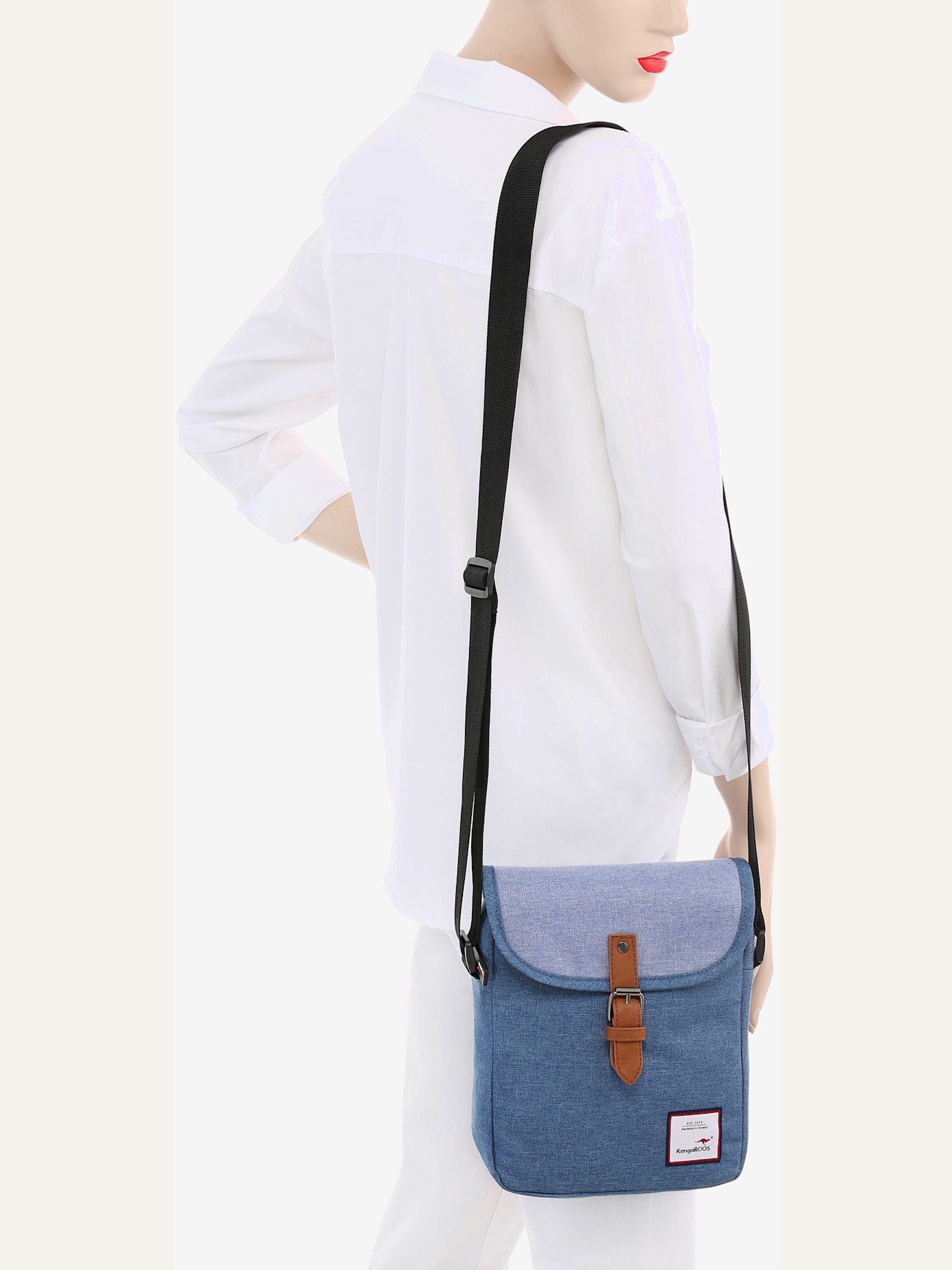 Sac en bandoulière en nylon résistant
