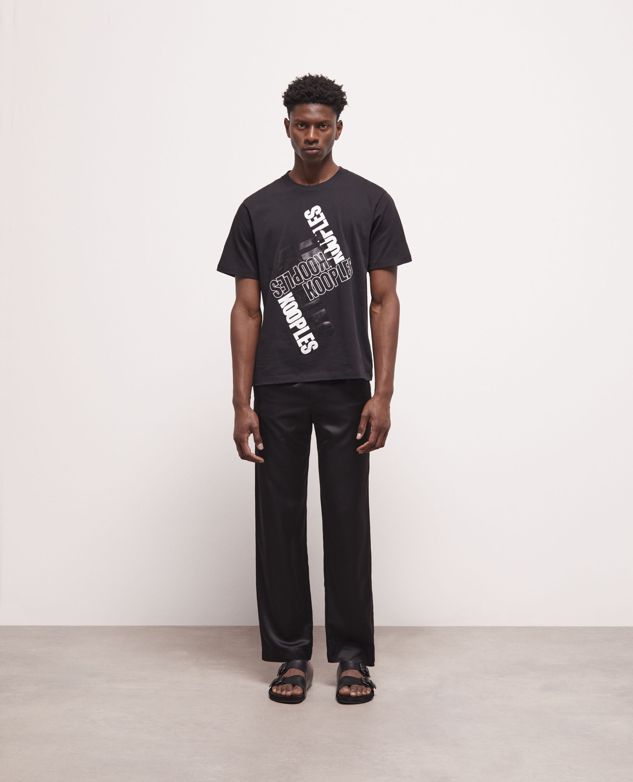 T-shirt logo The Kooples noir