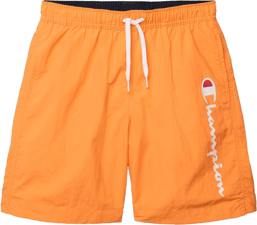 Beachshort Large Logo Junior Pop Orange