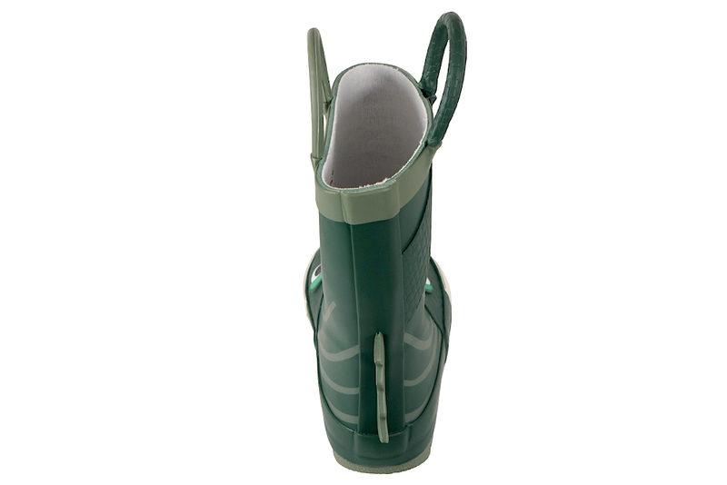 ZIGZAG ROOK KIDS RUBBER BOOT DINO GREEN