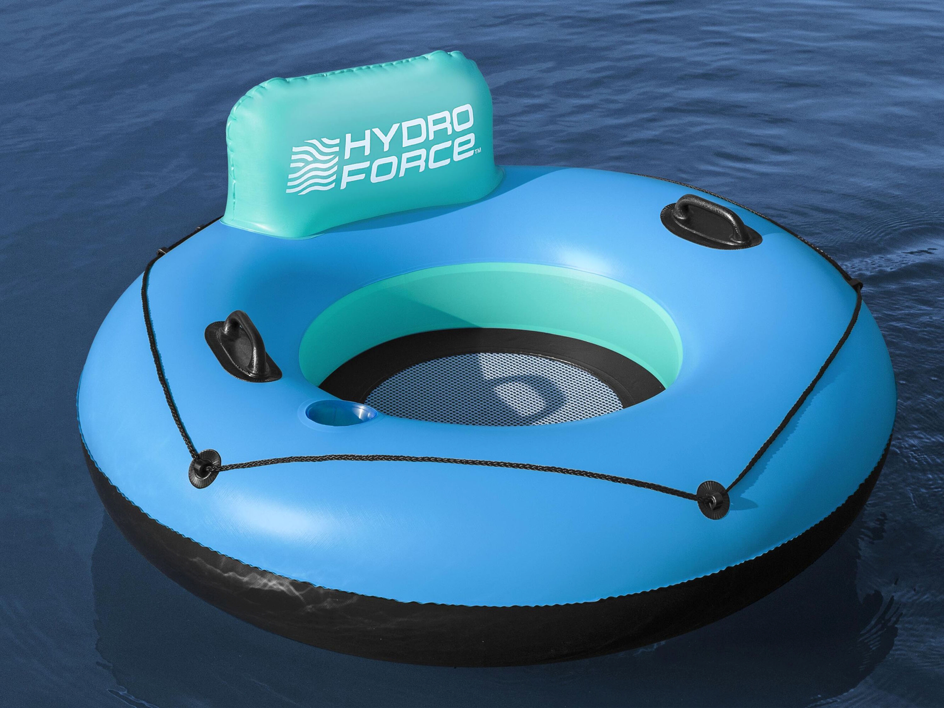 Schwimmring mit Rückenlehne White Cap Rider 122 cm