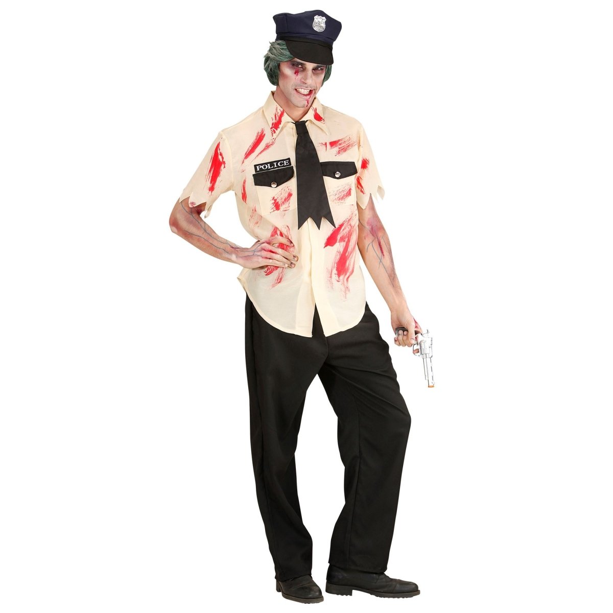 Halloween Kostuum Zombie Politie