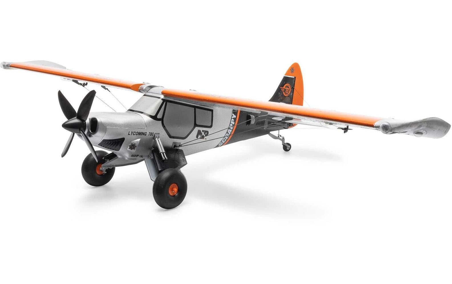 Motorflugzeug Micro Srappy 800 mm EP AS3X & SAFE, BNF Basic<br>Flugmodell im UMX Format