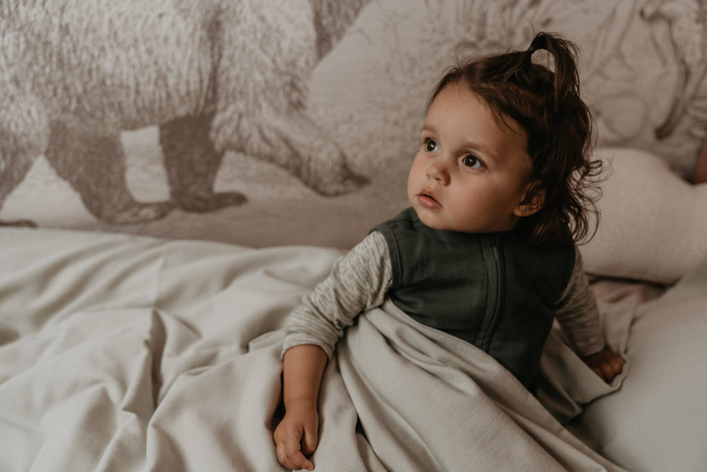 baby slaapzak Dark Green