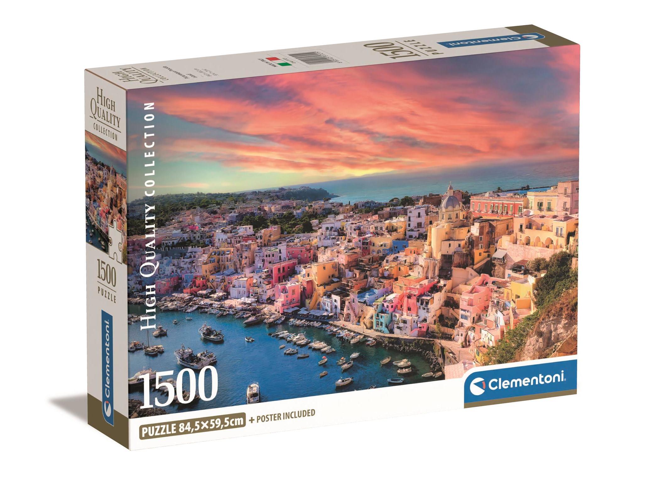 PUZZLE PROCIDA CLEMENTONI 1500 PEÇAS