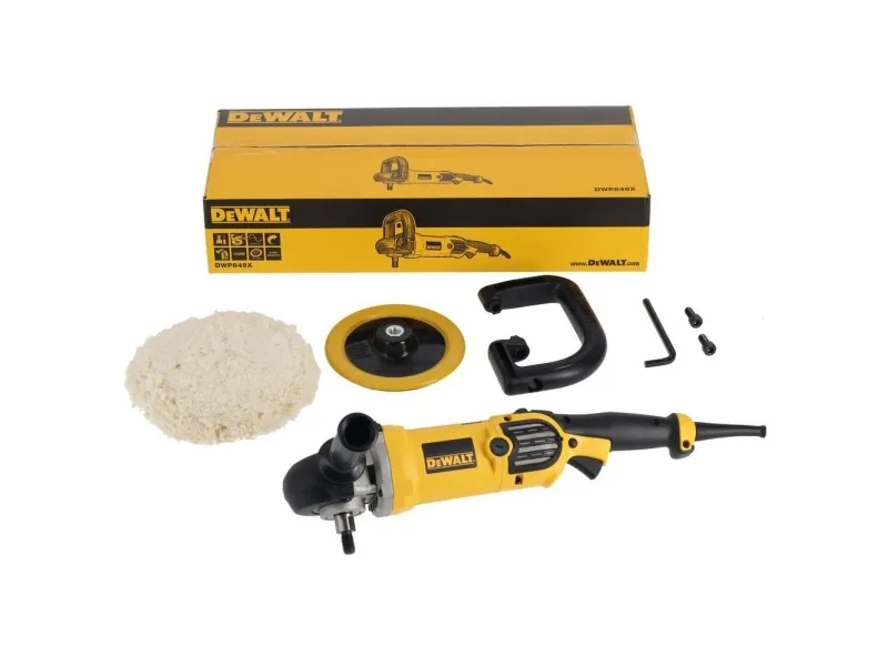 Dewalt DWP849X-QS - Polermaskine - 230 V - 1250 W - 150/180 mm.