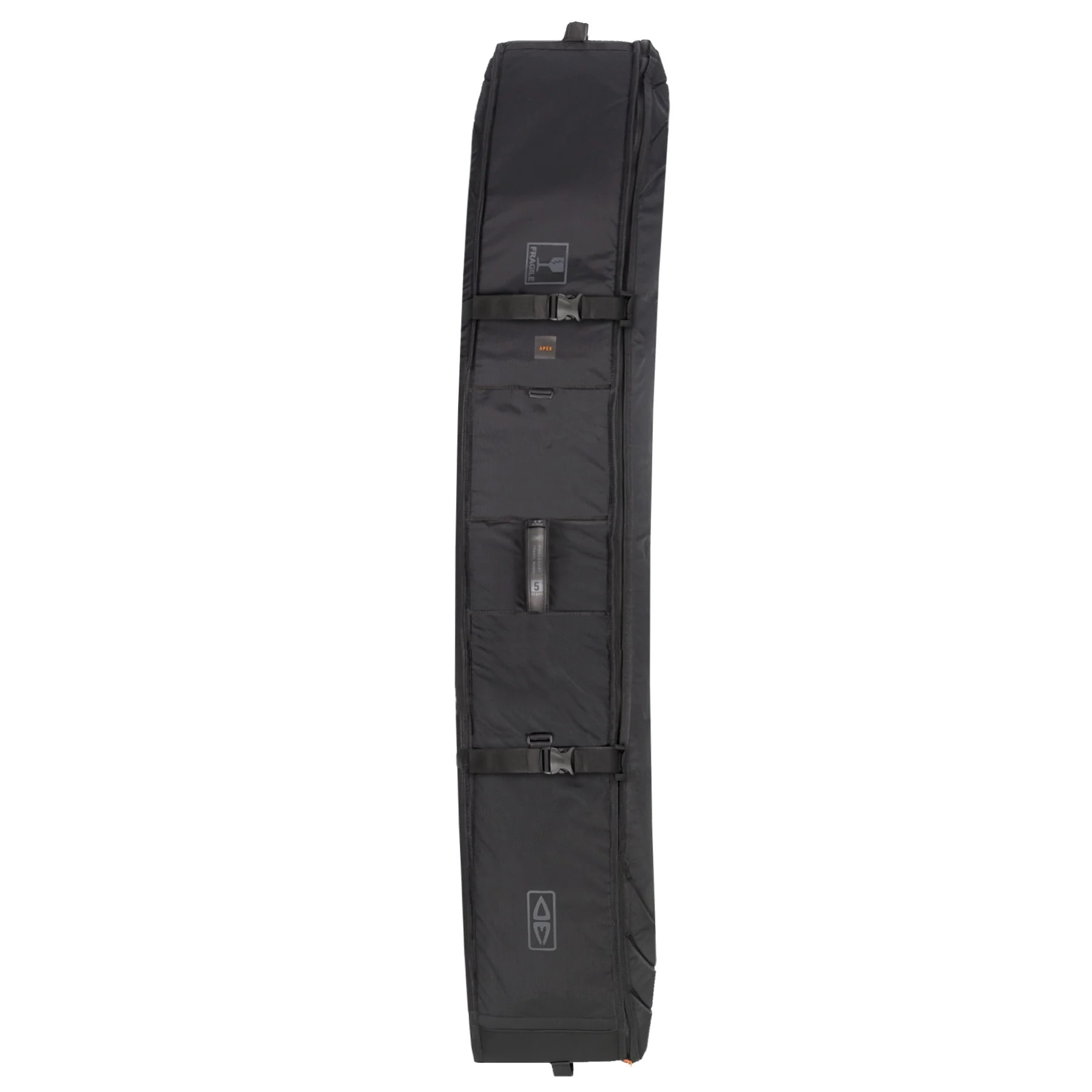 Ocean and earth APEX Fish / Short Travel Cover / Housse de surf - 5 Planches Black