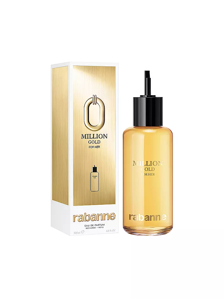 PACO RABANNE Million Gold For Her Eau de Parfum Refill 200ml keine Farbe