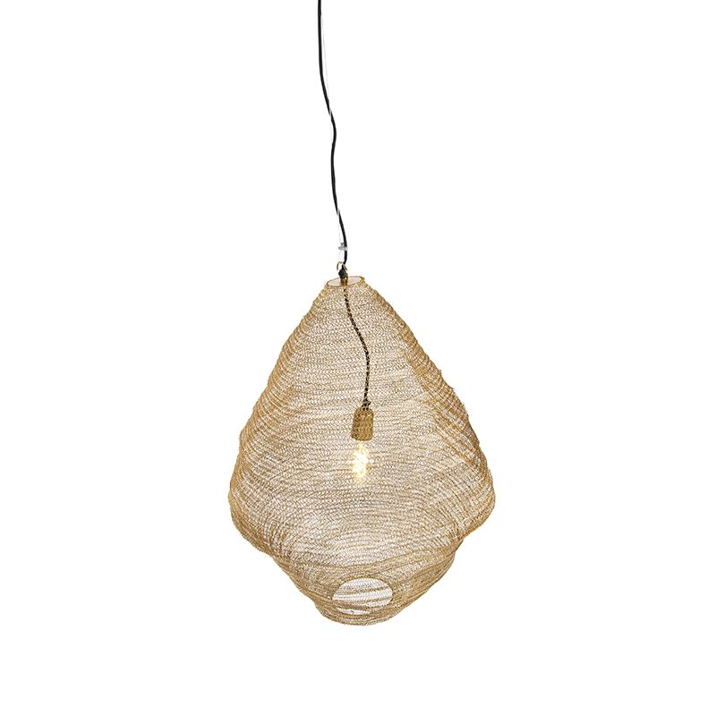 Oosterse hanglamp goud 60cm - Nidum