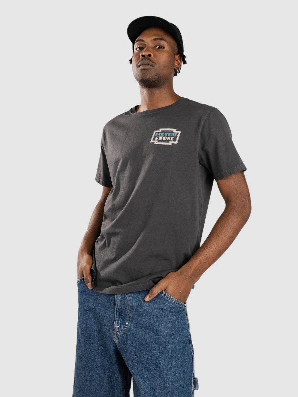 Volcom Saxy Cat T-Shirt stealth