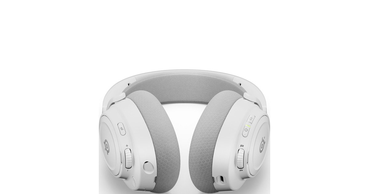 SteelSeriesArctis Nova 7P Wireless Gen 2 over-ear gaming headset  (Wit, PlayStation 4, PlayStation 5, 2.4 GHz / Bluetooth)