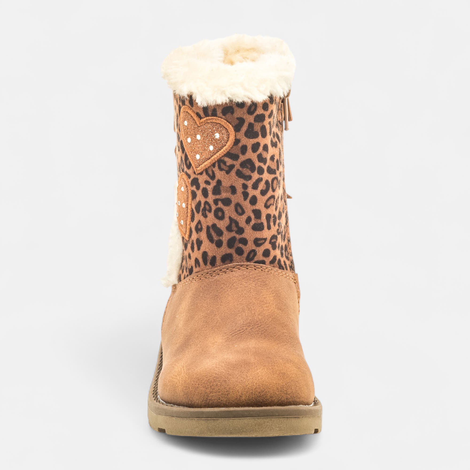 Bottes Fille cognac