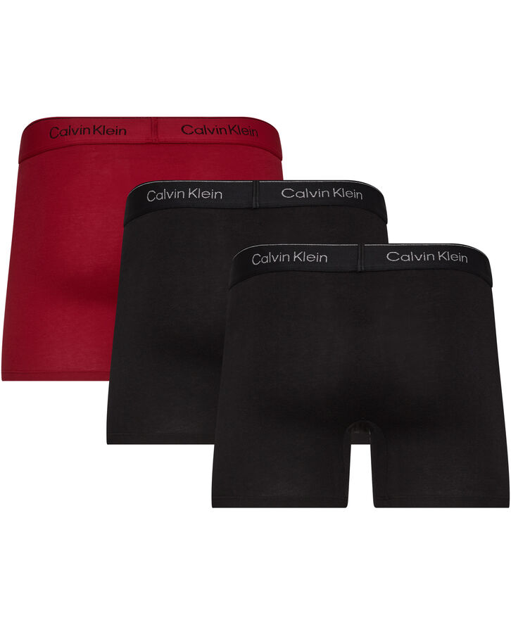 Calvin Klein BOXER BRIEF 3PK B- sil, jbry- blk, b- sil lurex lgs